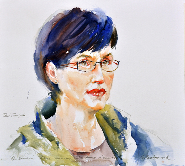 Francoise, portrait demo le Haillan 2009 - 3