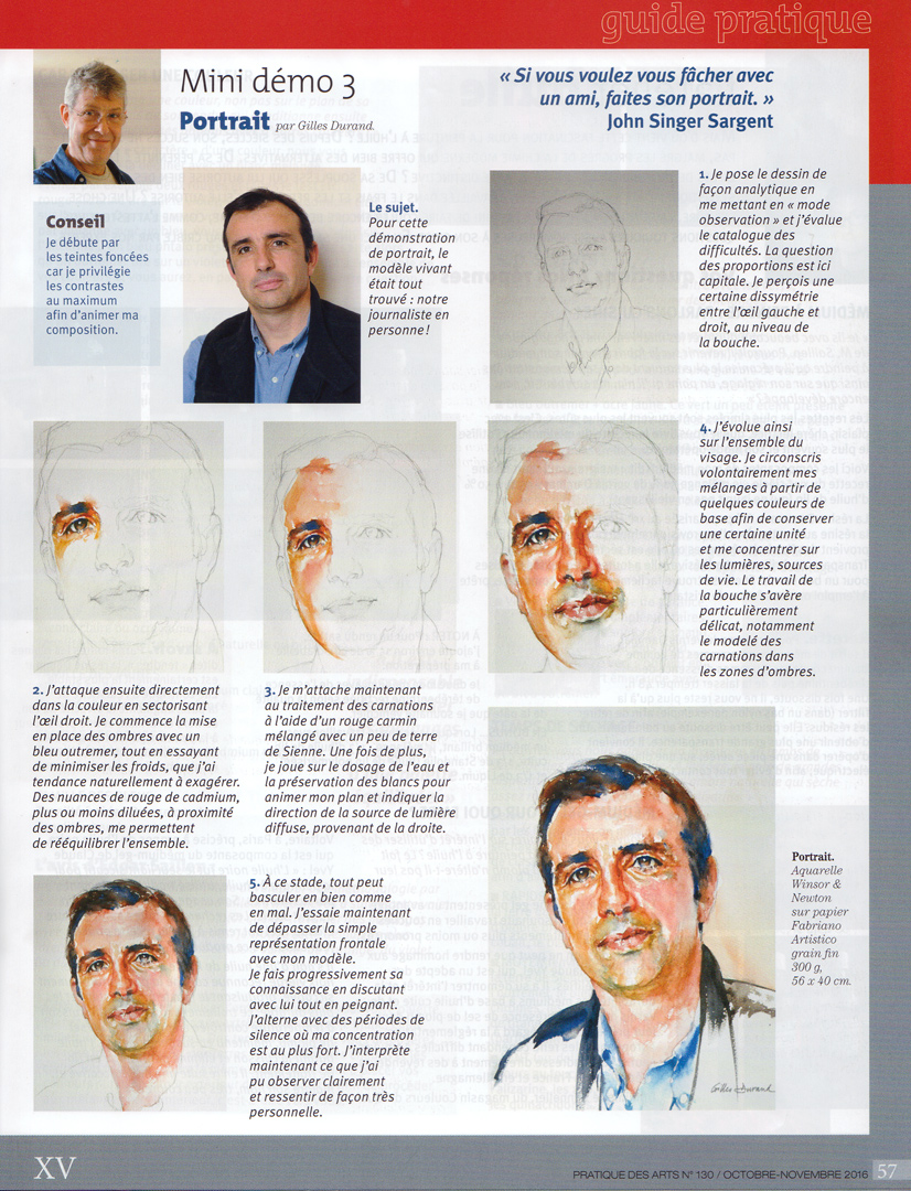 Pratique des Arts n 130 - Dmo Portrait